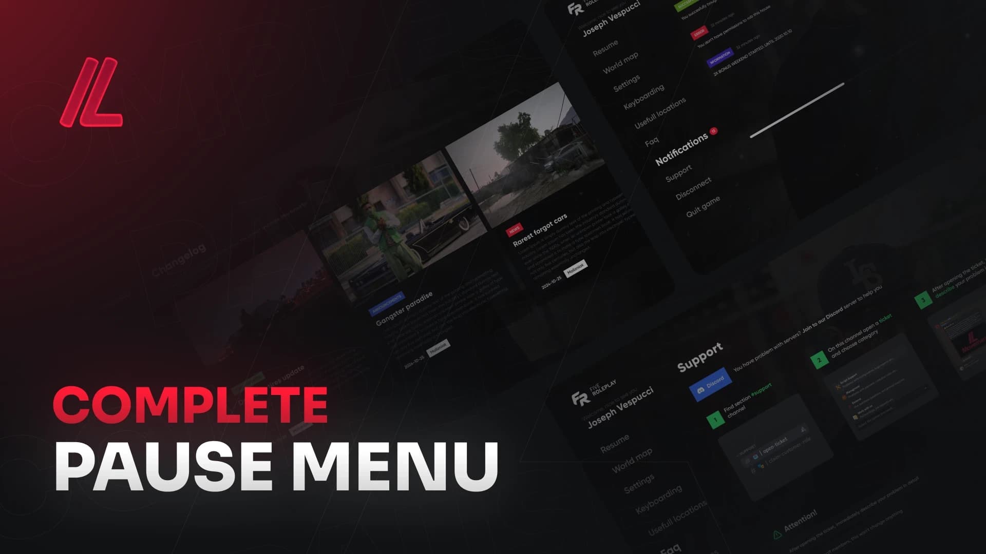 Complete Pause Menu